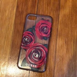 Rose Guess IPhone 8 case